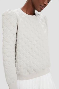 Gray Puff Sleeve Campbell Pullover -Loeffler Cloth Shop 7WlQ0tGqjdKAdFXptuORPWqoRmFHD7wb 1