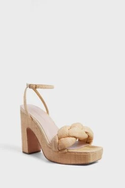 Loeffler Randall Natural Fae Platform Heels
