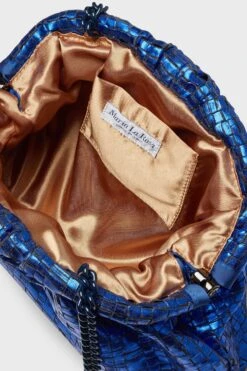 Cobalto Metallic Game Clutch -Loeffler Cloth Shop 7gNA3Eltcp6M8GEQrCVdsWrh3hBBrT65 1