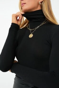 Wolford Black Colorado Turtleneck String Bodysuit -Loeffler Cloth Shop 87J3QG6ORst5QFjoQMhNt6YOVyAmYuqE 1