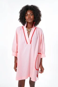 Pink Salt Lizzie Coverup -Loeffler Cloth Shop 87vZRZVFqDOv7C2ZKhPPnhgPMbEoOLZL 1