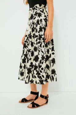 Exclusive Ivory Floral Midi Skirt -Loeffler Cloth Shop 8DF6IgTNVWer7DmxioyxsBjYtL7pmbk9 1