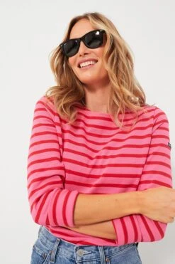 SAINT JAMES Rose Fluo-Tulipe Meridame II 15 SAINT JAMES Rose Fluo-Tulipe Meridame II -Loeffler Cloth Shop 8OZYuP5IgUFp6txX0djWzVsbbx3MfreZ 1