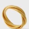 Gold Large Triple Twisted Cobra Bracelet -Loeffler Cloth Shop 8TWX6xLWyIODlJf4M8MtPruH2jMU692A 1