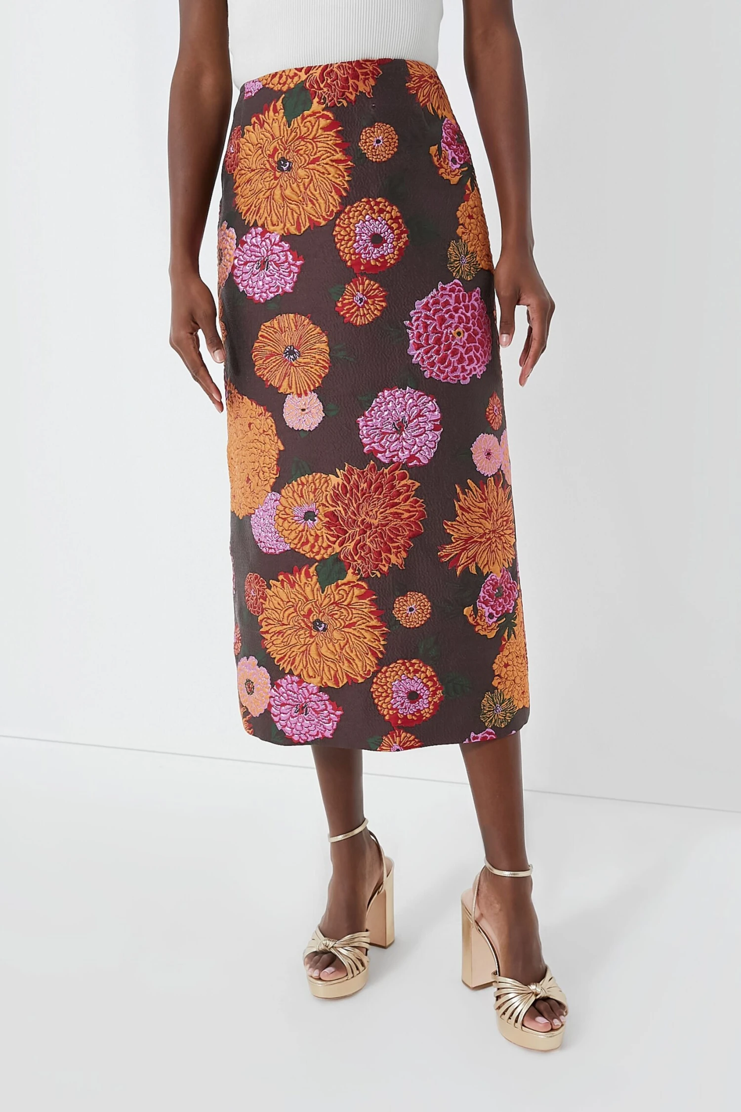 Jacquard Gyn Pencil Skirt 3 Jacquard Gyn Pencil Skirt