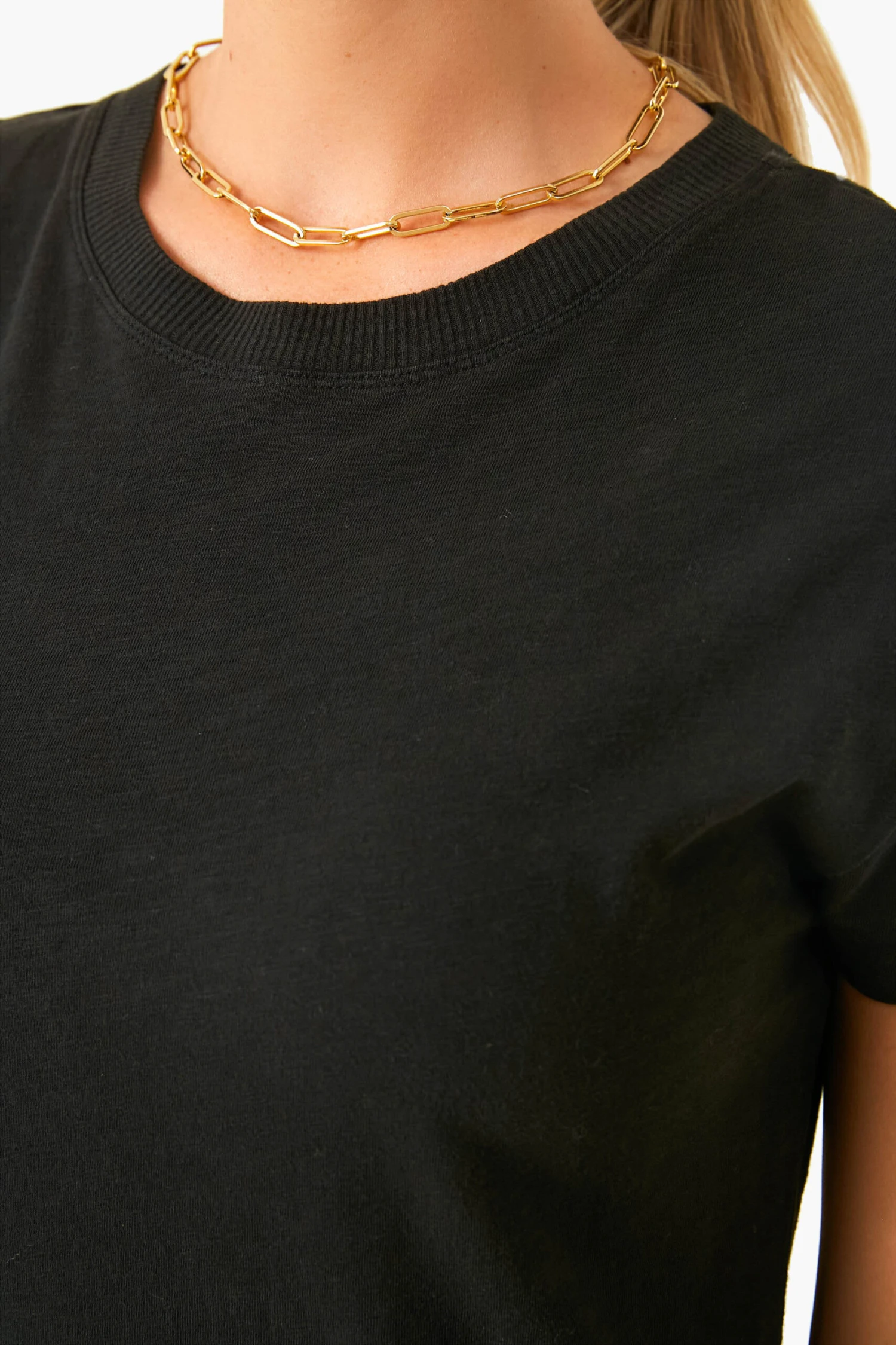 Black Modern Slub Tee Dress 7 Black Modern Slub Tee Dress - Image 5