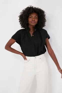 Black Rae Blouse 14 Black Rae Blouse -Loeffler Cloth Shop 8q6EmjxFSserXeh6TTWTLjCEygkRO4nd 1