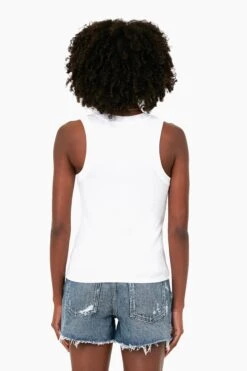 White Sirena Rib Tank -Loeffler Cloth Shop 9AWiyNkeMCtOV8nDmSEyqvUIurQO5nFe 1
