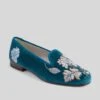 Ink Blue Velvet Banyan Slippers -Loeffler Cloth Shop 9aZT4LMQ8NarnDp7wqUsOtNSa58cCU7Q 1