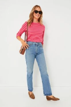 SAINT JAMES Rose Fluo-Tulipe Meridame II 16 SAINT JAMES Rose Fluo-Tulipe Meridame II -Loeffler Cloth Shop 9g5McPbdVV4U2gcIlL6ay18UmEYLoJ0A 1