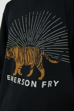 Black Tiger Sweatshirt -Loeffler Cloth Shop 9iY89wMqqCtN82yg5J0xjQWBDvIWnFnX 1