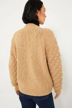 Camel Teresa Bow Tie Long Sleeve Cardigan -Loeffler Cloth Shop 9qu8ZP2QcRa5d57t3KJxp2RyW3qZ31pr 1