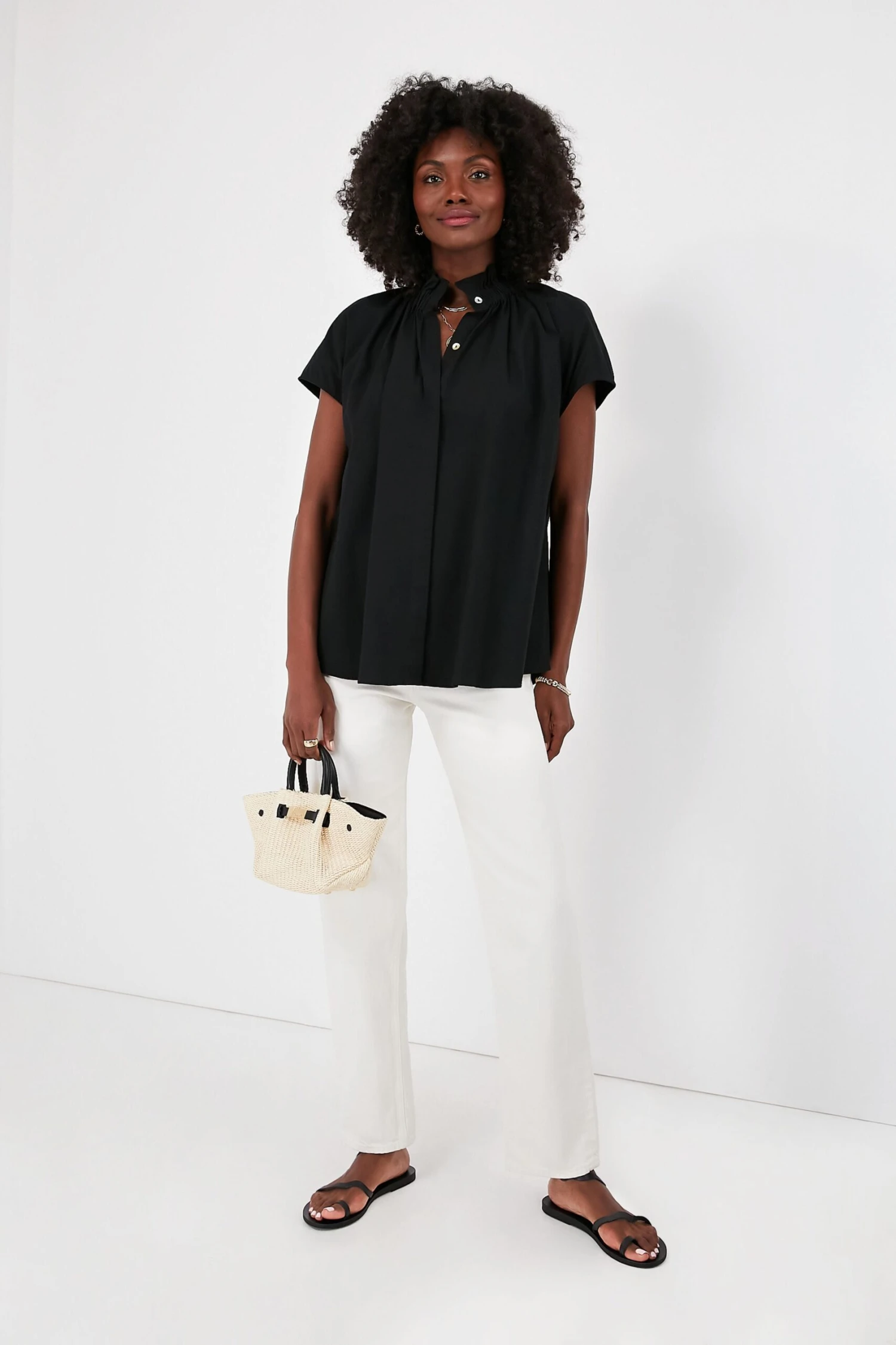 Black Rae Blouse 9 Black Rae Blouse - Image 7