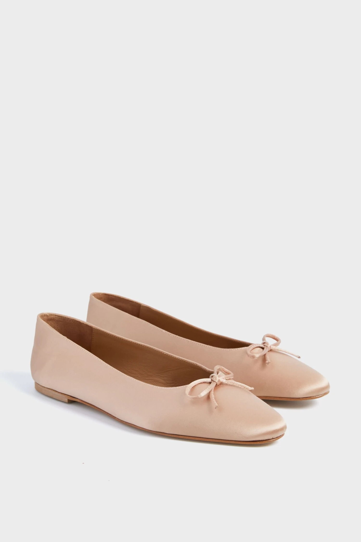 Rose Satin Bodil Flats 6 Rose Satin Bodil Flats - Image 4
