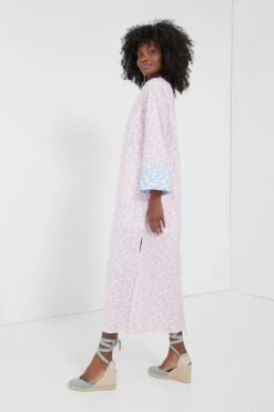 Lilac Floral Lyford Caftan With Blue Floral Trim -Loeffler Cloth Shop Aiy34fGkw6xps2Uo88WFlEw5bRe3ErGP 1