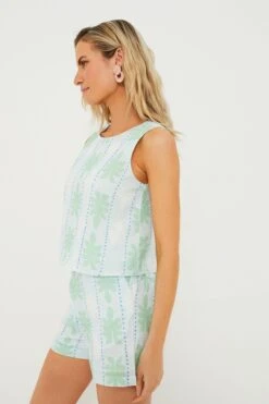 Cool Blue Cabana Stripe Scalloped Short Set -Loeffler Cloth Shop B5qaFd2he4826ZecXnc670wjYOSGGToV 1