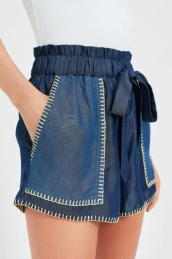 Light And Dark Blue Moni Shorts -Loeffler Cloth Shop BCZtZwpc96OTeUUHU0AcJ27Oi2kEstc3 1