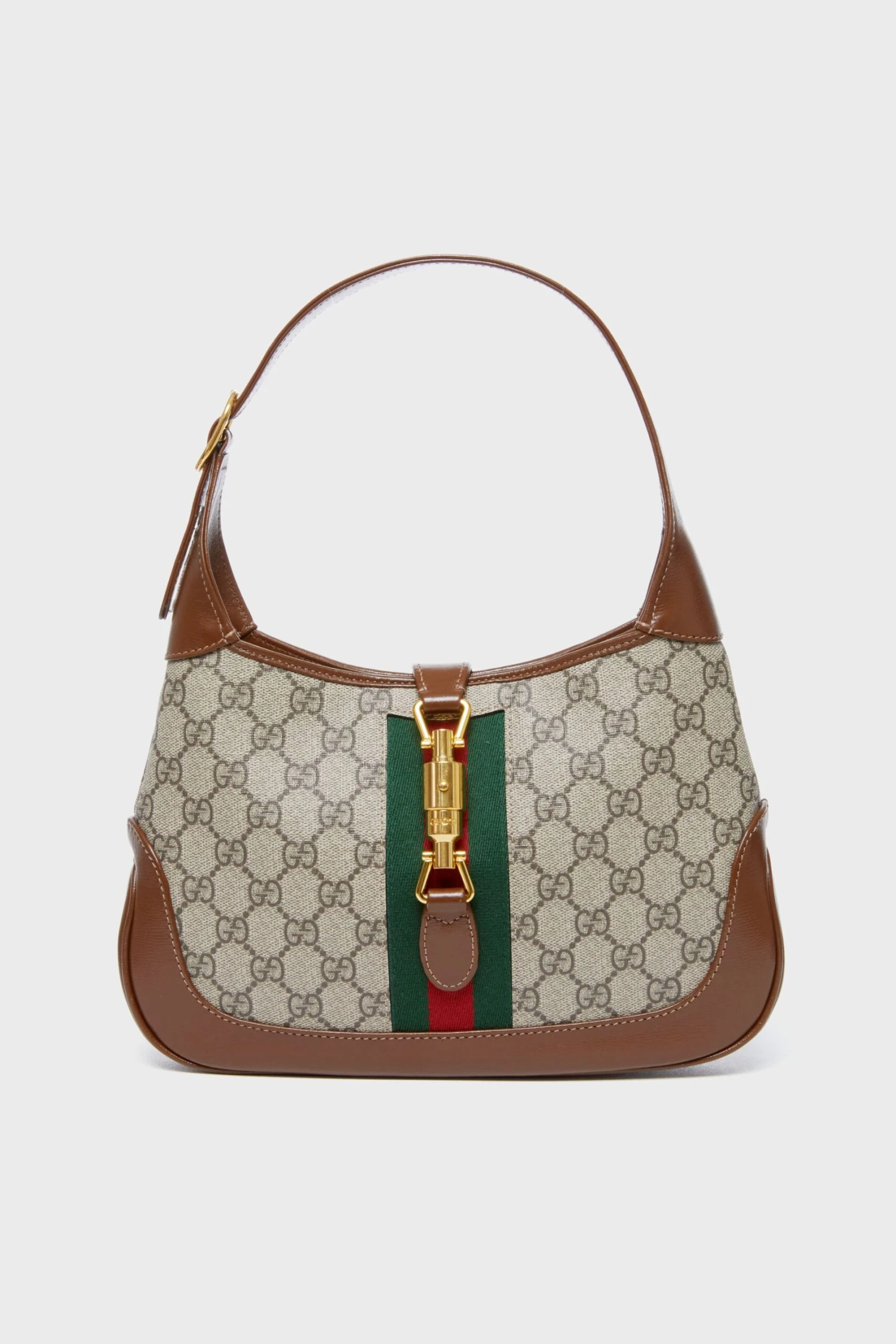 Gucci GG Canvas Small Jackie 1961 Shoulder Bag 3 Gucci GG Canvas Small Jackie 1961 Shoulder Bag