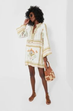 Off White And Mustard Tess Short Dress -Loeffler Cloth Shop BPWWXogcYcsDpHBKFnRfarljXuHCDt6L 1