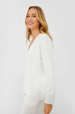 Eberjey Ivory Recycled Boucle V-Neck Top 10 Eberjey Ivory Recycled Boucle V-Neck Top -Loeffler Cloth Shop BXXaGDrGynJxYsnbnuNLYZDwbvsQxcYT 1