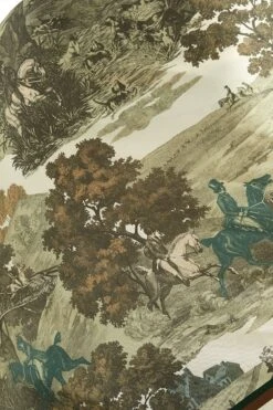 Foxhunt Toile Medium Silk Scarf -Loeffler Cloth Shop BsIXJkJx6uEuXOEdT3UXCLfy0o4TTvEe 1