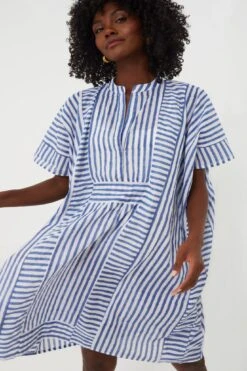 Blue Stripe Emerson Short Caftan 13 Blue Stripe Emerson Short Caftan -Loeffler Cloth Shop BwbyAy1bU4A7owyKNgiPKHDvoOAOnxly 1