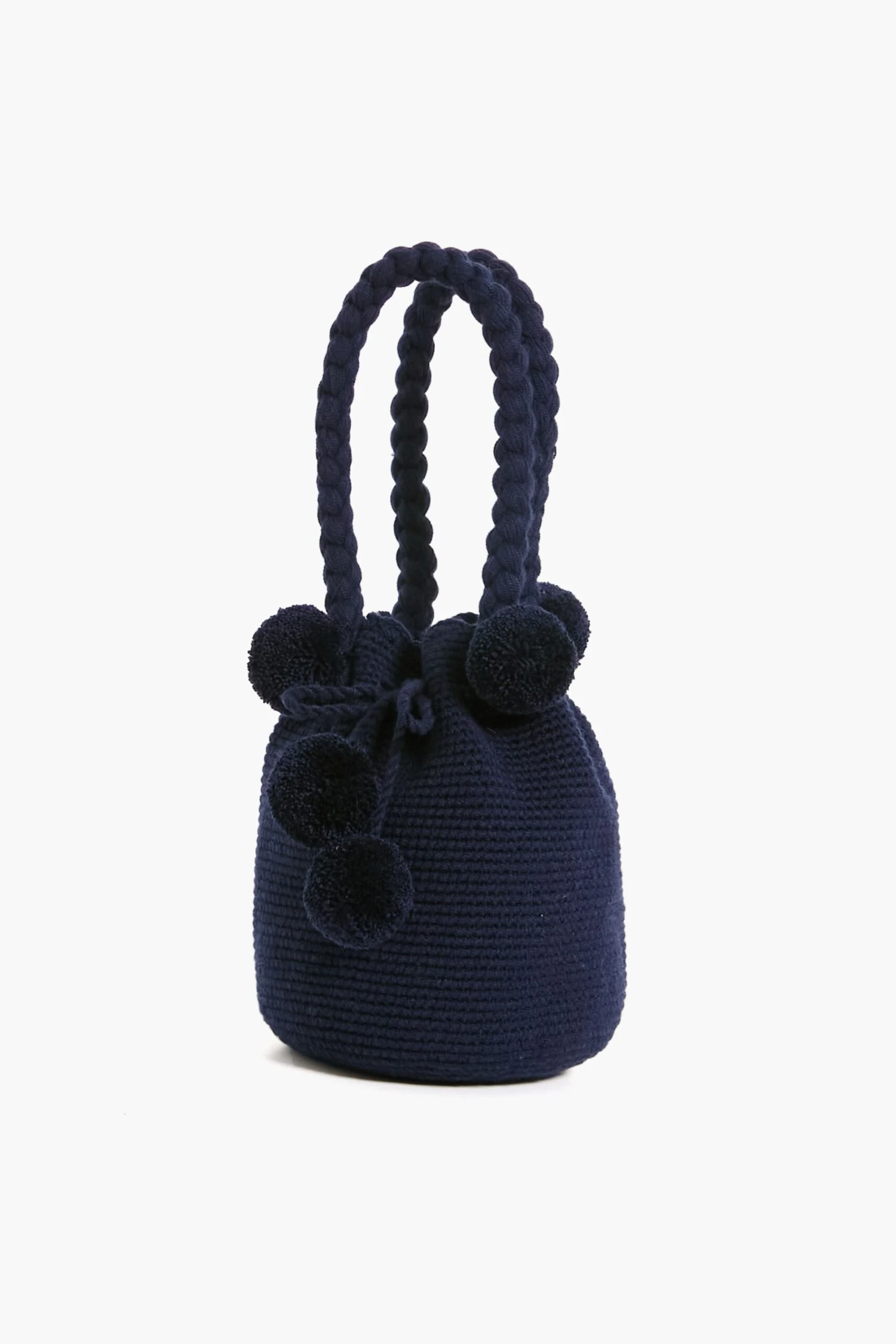 Navy Mini Tassel Bag 5 Navy Mini Tassel Bag - Image 3