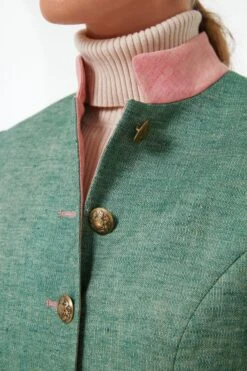Green Linen Camille Tale Jacket -Loeffler Cloth Shop CEmHzX23wkbUkH4M6QLEWKeDQ7e84DzM 1