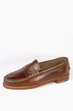 Carolina Brown Chromexcel Beefroll Penny Loafers -Loeffler Cloth Shop CK9G3Xr3HOV4retjnPQKHzh8K6K973dy 1