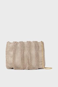 Loeffler Randall Opal Diamante Ember Clutch