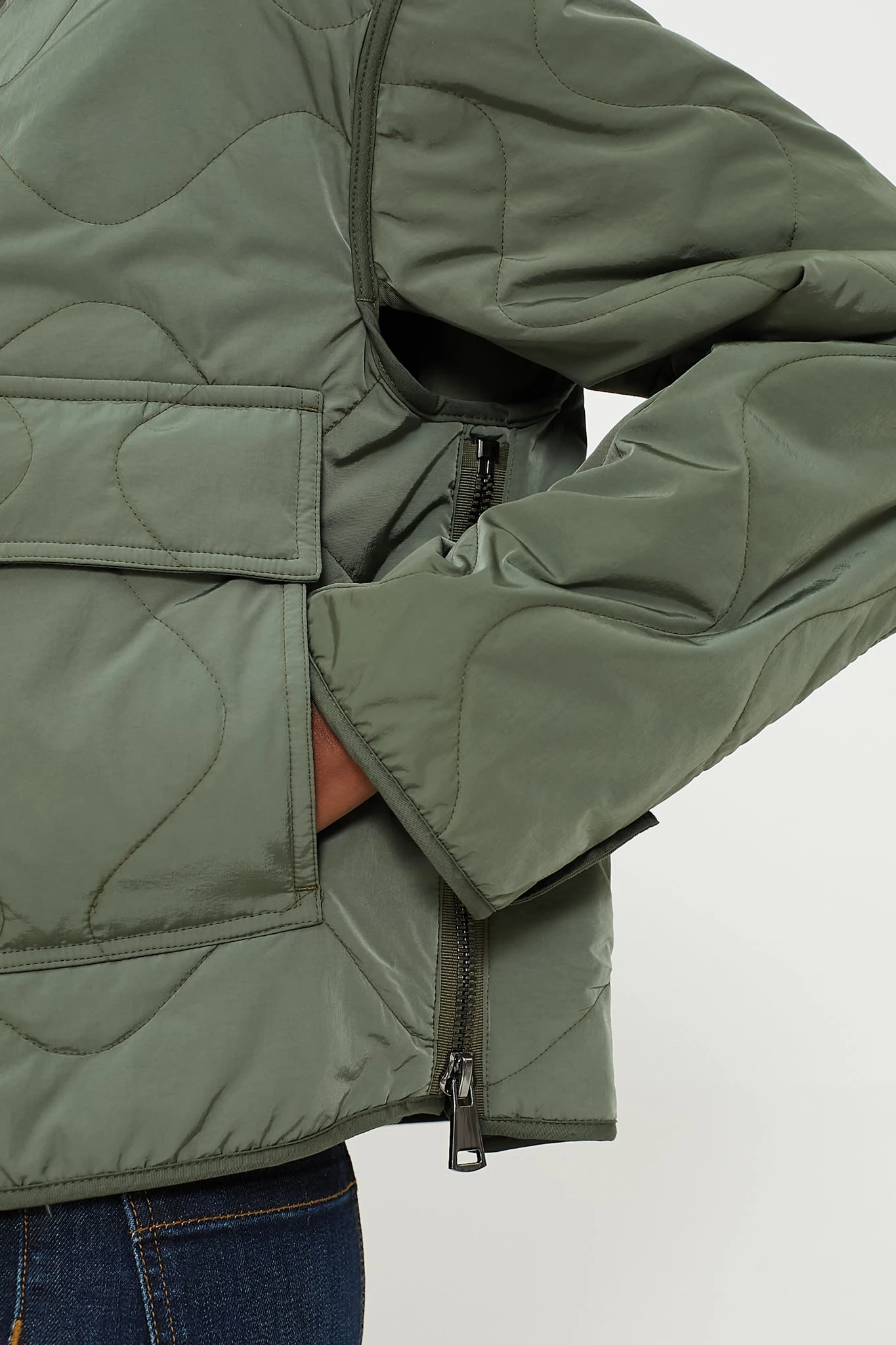 Weekend Max Mara Kaki Umberta Jacket 7 Weekend Max Mara Kaki Umberta Jacket - Image 5