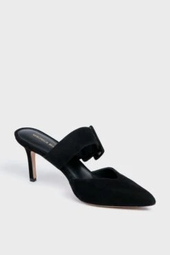 Veronica Beard Black Linley Heels