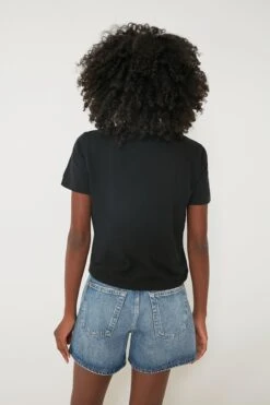 Black Jaelyn Tee -Loeffler Cloth Shop CaXNkMcNg8I6vFpth7kRz0p9tkF4rtJC 1