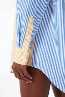Solid & Striped Pacific Blue Stripe Oxford Tunic -Loeffler Cloth Shop CtBltiF0FuRus2gmWWwI9Rk6tPAX2Ctn 1