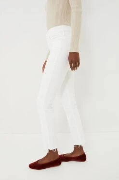 MOTHER Fairest Of Them All Mid Rise Dazzler Ankle Fray -Loeffler Cloth Shop CwPjJ5xd1rPwO7Ju1pTBDUogK4SxT63G 1