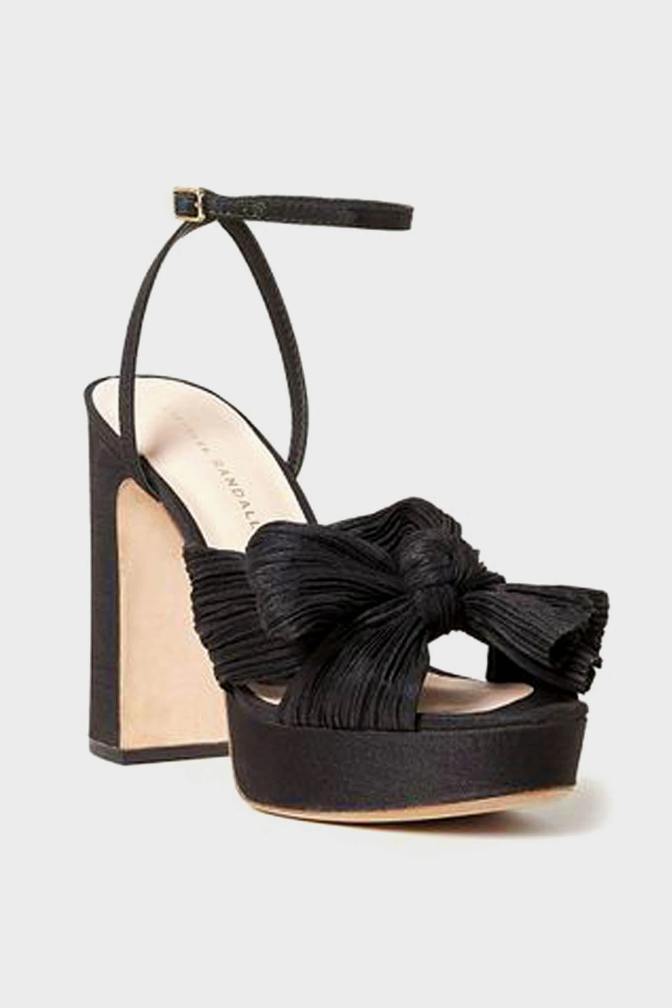 Loeffler Randall Black Taffeta Natalia Heels 3 Loeffler Randall Black Taffeta Natalia Heels