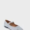 Silver Glitter Camila Flats -Loeffler Cloth Shop DE7jiEaDlWEekbyLmgt5i88W6C3gpkGF 1