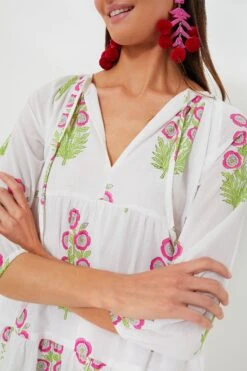 Exclusive Hot Pink Floral With Blue Edge Dali Dress -Loeffler Cloth Shop DQQN5gZVtQ8TSchosoDwMvRi8UQWbXlw 1