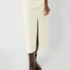 Ecru Vegan Leather Midi Skirt -Loeffler Cloth Shop DfKUtM5SZ2gt9luEeNcENuzEPqRKN7yQ 1