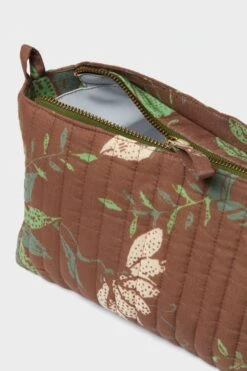 Woodland Floral Quilted Pouch -Loeffler Cloth Shop Dkp8G8rl2jV16YBT3Iy5DF8IZK7A6fUB 1