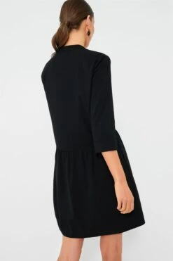 Black Stretch Crepe Royal Shirt Dress -Loeffler Cloth Shop DsXn7XOcUPiRpG1t37vtstPuUE95Pbb1 1