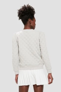 Gray Puff Sleeve Campbell Pullover -Loeffler Cloth Shop E7E15yimMnPprIcOIQumnodeL7h6em89 1