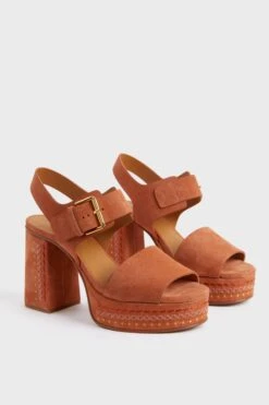 See By Chloé Medium Orange Pheebe Heels -Loeffler Cloth Shop EN2TtLja3UHdGrjGFFy3u4ZrD8rWax7c 1