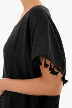 Black Katie Caftan -Loeffler Cloth Shop EOCcNGRt6yxDudk0G3nbHHvFWMdiz3Us 1