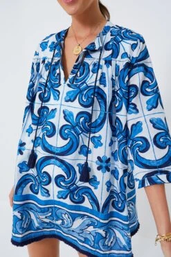 Capri Blue Majolica Tile Bondi Coverup -Loeffler Cloth Shop Eelt67yR2TTH2mptASzaX9MolXPG0VB7 1