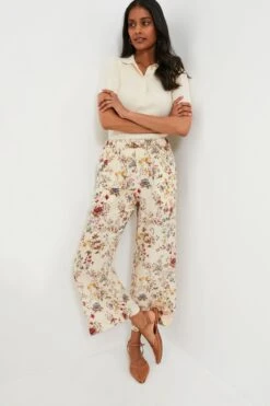 Weekend Max Mara Ivory Flower Gradara Pants -Loeffler Cloth Shop Et9wQtqrIIKO3P7G9CzP5LaK4V4Oyywz 1