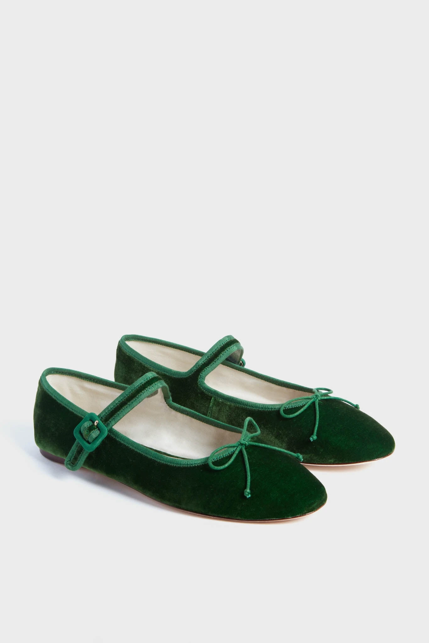 Loeffler Randall Spruce Velvet Chiara Mary Jane Flats 6 Loeffler Randall Spruce Velvet Chiara Mary Jane Flats - Image 4