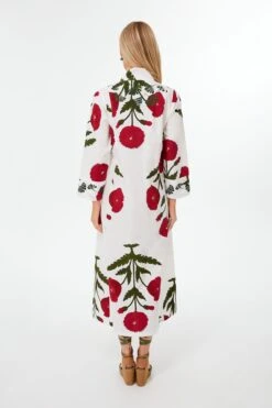 Red Poppy Krait Kaftan -Loeffler Cloth Shop FMmSt2TdYpNkWC1odoerNZfjc4gDYSjK 1