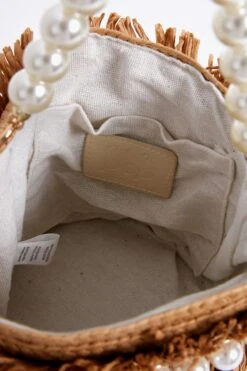 Sand Kate Round Pearl Handle Bag -Loeffler Cloth Shop FRh3oCZH2nipOD84mhTRnYOnt9kDjEeM 1