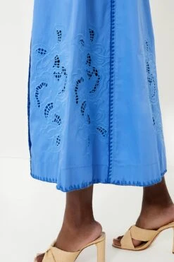 Blue Rosalie Skirt -Loeffler Cloth Shop FVFxLPzCedhwvglAhBKrpuaavoly8NvO 1